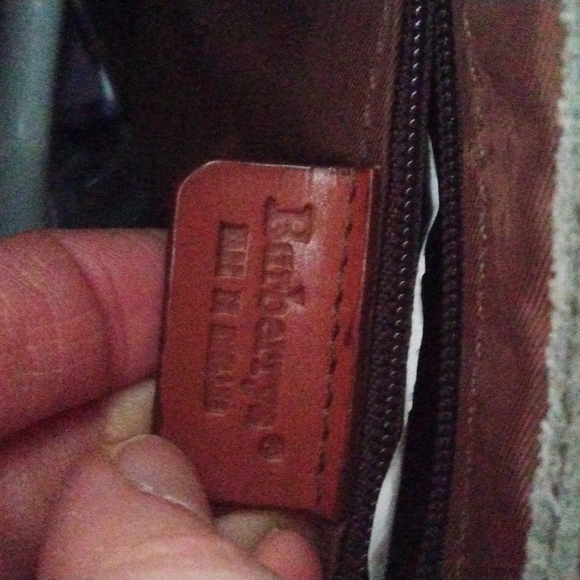 Vintage 1980s authentic Burberry crossbody purse - Picture 8 of 15